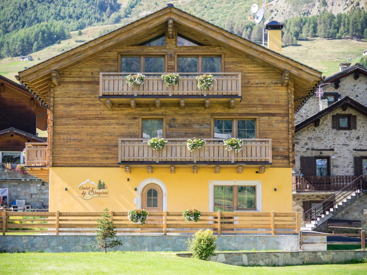 Chalet 4 Stagioni Villa Livigno Dış mekan fotoğraf